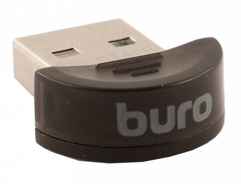 

Адаптер Bluetooth Buro BU-BT40B BT 4.0+EDR class 1.5 20м черный, BU-BT40B