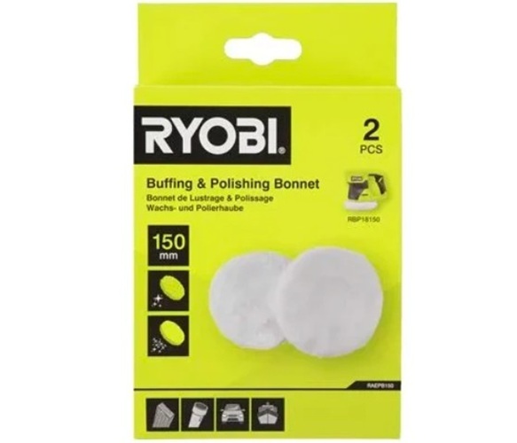

Насадка Ryobi RAEPB150 5132005886 полировальные 150мм, RAEPB150