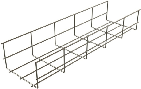 Изображение товара Проволочный лоток Hyperline EWT-CRW-80-150-3000-4,0-EZ для кабельных систем