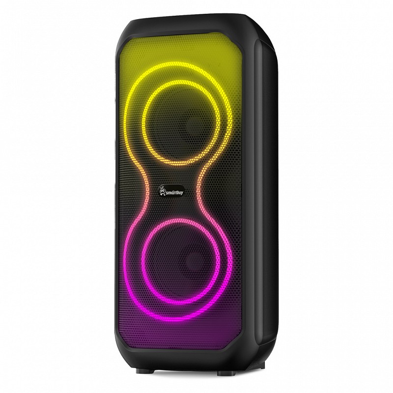 

Портативная акустика SmartBuy ARISAKA 2 SBS-5780 Колонка портативная, 24Вт, напольная, RGB, Bleutooth/USB/MicroSD/FM (1/8), ARISAKA 2