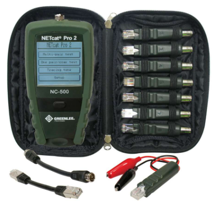 

Кабельный тестер Tempo NetCat Pro v2 с комплектом удаленных идентификаторов, NetCat Pro v2