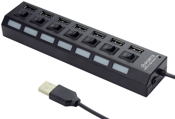фото Разветвитель USB 2.0 Gembird UHB-U2P7-02 в Уфе