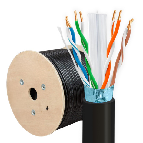 Изображение товара Кабель витая пара U/UTP 5e кат. 4 пары 5bites US5500-305APE