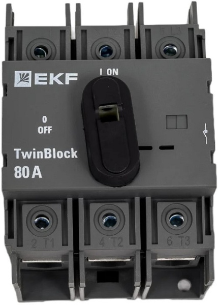 фото Рубильник  EKF tb-80-3p-f в Омске