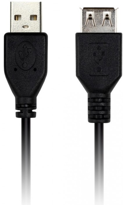 

Кабель-удлинитель SmartBuy K-845-200 USB 2.0 Am-->Af 1,8 м. (К845) (1/200), K-845-200
