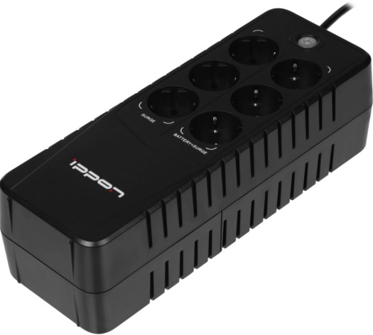 Изображение товара Источник бесперебойного питания Ippon Back Verso 800 (УЦЕНЕННЫЙ)