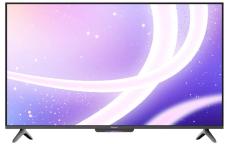 

Телевизор Яндекс YNDX-00076 55" (139 см) ТВ Станция Бейсик с Алисой черный, YNDX-00076