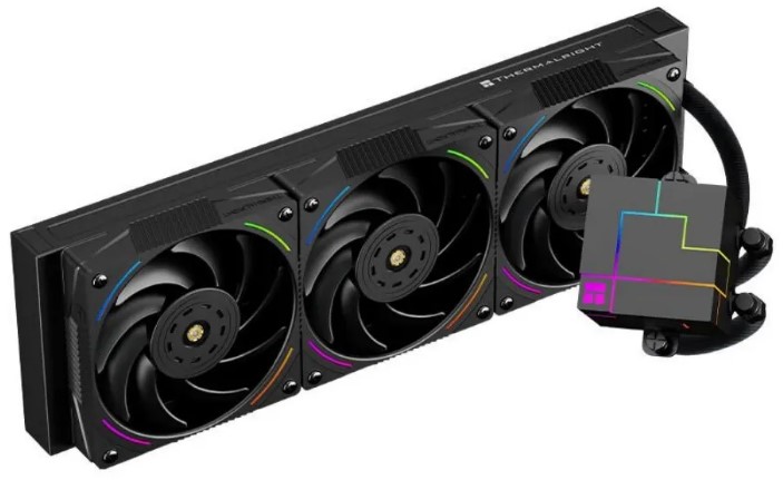 

Система охлаждения жидкостная Thermalright Matrix 360 Black V3 3*120mm, 2000rpm, 28dBa, Matrix 360 Black V3