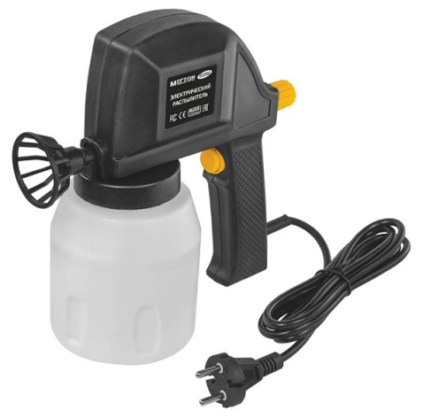 Изображение товара Распылитель МЕГЕОН 83300 - компактный мощный краскопульт для дома и промышленности