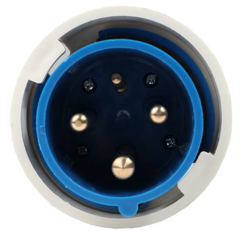 

Вилка кабельная КЭАЗ 222741 033-63А-6h-220AC-2P+PE-IP67, 222741