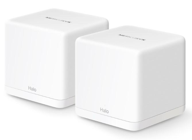 

Маршрутизатор Mercusys Halo H60X(2-pack) MESH-система AX1500 Wi-Fi 6, до 300 Мбит/с на 2,4 ГГц + до 2402 Мбит/с на 5 ГГц, комплект 2, Halo H60X(2-pack)