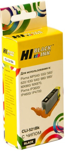 Изображение товара Картридж Hi-Black 969105009050 для Canon PIXMA черно-белая печать