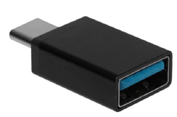 

Переходник GoPower 00-00032072 Type-C (m)-USB (f) 2.0 черный, 00-00032072