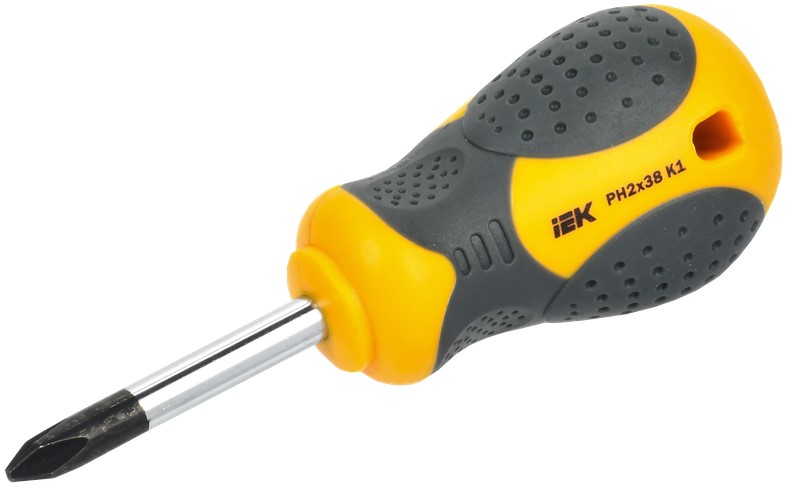 

Отвертка IEK ARMA2L 3 A2L3-SC10-K1-PH-20-038 PH2х38 K1, ARMA2L 3