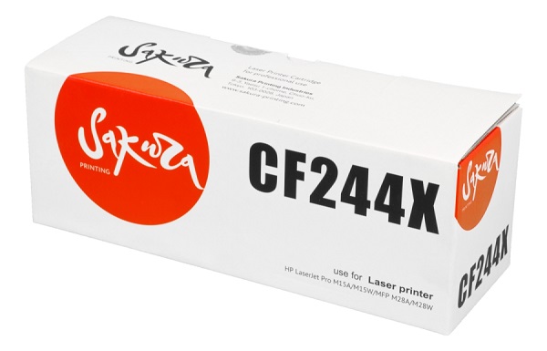 

Картридж Sakura SACF244X для HP, черный, 2 000 к., SACF244X
