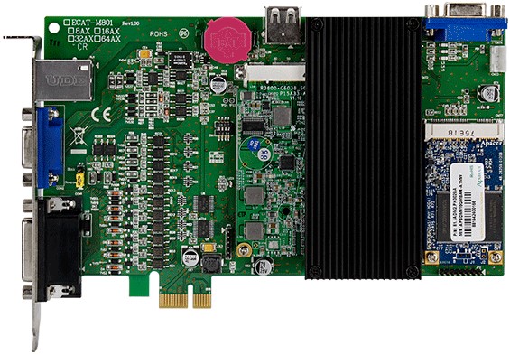 

Плата ICP DAS ECAT-M801-8AX/S EtherCAT Master, Max. 8-Axis Synchronously, 13-channel Digital I/O, 2-Axis Encoder Including a DN-26, a CA-1515M and a C, ECAT-M801-8AX/S