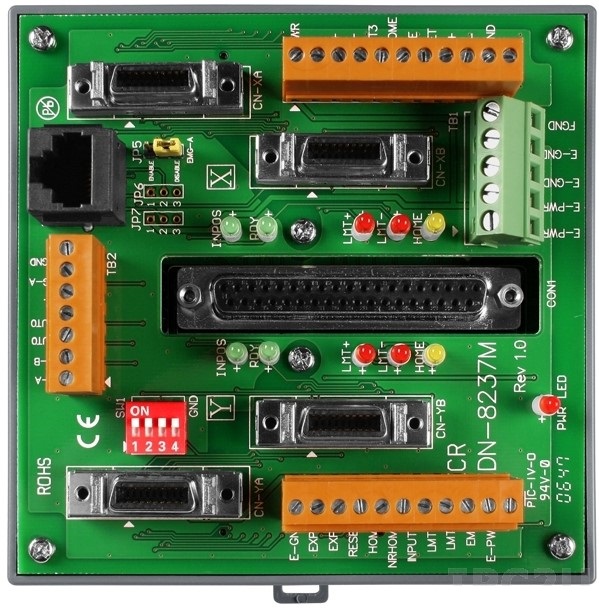 

Плата ICP DAS DN-8237MB CR Photo-isolated terminal board for Mitsubishi servo J2 Amplifier, DN-8237MB CR