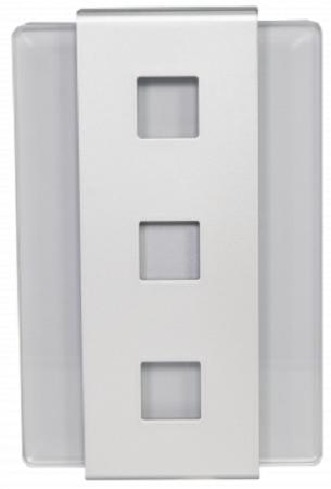 

Звонок Zamel GNS-248/A-SRB "GLASSO", проводной, эл.-механич., 220 В, серебристый+серебристое стекло 8мм, 85 дБ, GNS-248/A-SRB