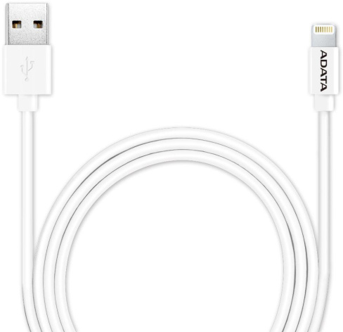 Изображение товара Кабель для iPhone iPad ADATA MFi 2м Lightning USB 2.0 753 рублей