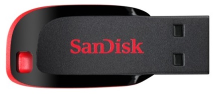 

Накопитель USB 2.0 8GB SanDisk Cruzer Blade SDCZ50-008G-B35 черный, Cruzer Blade