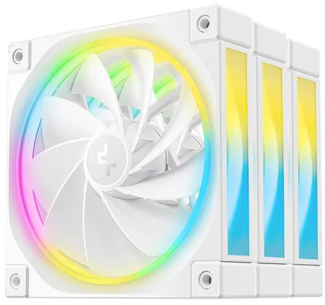 фото Вентилятор для корпуса Deepcool FL12R WH-3 IN 1 в Екатеринбурге