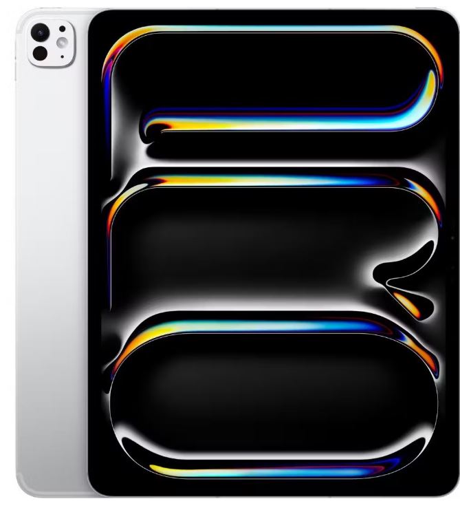 

Планшет 13" Apple iPad Pro (2024) Wi-Fi + Cellular 1TB MWT03 (7th Gen) with Nano-texture Glass Silver, iPad Pro (2024) Wi-Fi + Cellular 1TB