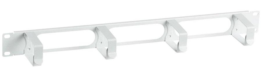 

Кабельный организатор ССД 130411-00483 горизонтальный с окнами 4 кольца 1U ОКО-19"-1U, 130411-00483