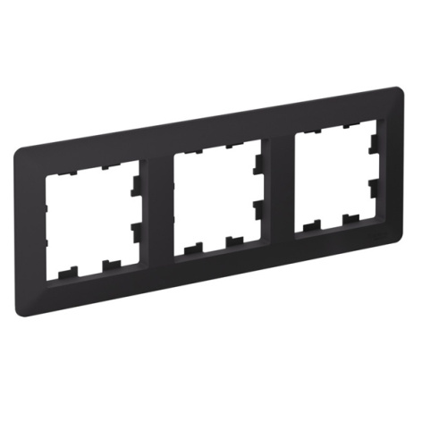 Изображение товара Тройная рамка Systeme Electric AtlasDesign Air из ABS для интерьера