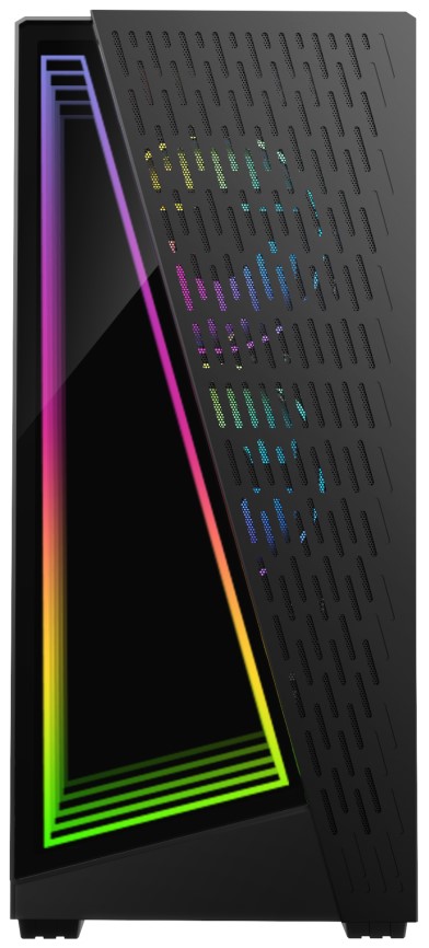

Корпус ATX ALSEYE X3-B черный, без БП, 2*USB2.0, USB3.1 Gen1, audio, X3-B
