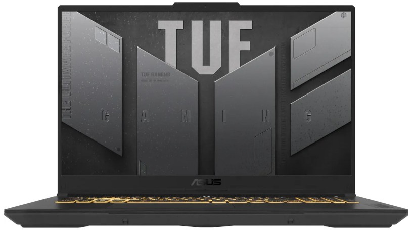 

Ноутбук ASUS TUF Gaming FX707VJB-HX100 90NR0MY5-M003R0 5 210H/16Gb/512GB SSD/RTX 3050 6GB/17.3" FHD/Wi-Fi/BT/Cam/noOS/grey, TUF Gaming FX707VJB-HX100