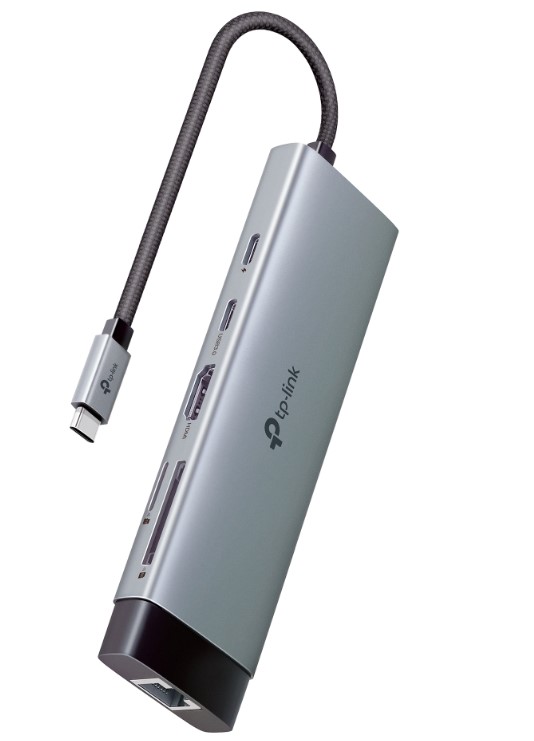 

Разветвитель TP-LINK UH9120C USB Type-C, 9 в 1, UH9120C