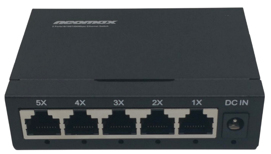 

Коммутатор неуправляемый Neomax NMS-105P-1000-S 5 портов 1000 Mbps, металл, NMS-105P-1000-S