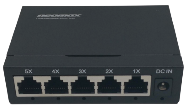 Изображение товара Neomax NMS 105P 1000 S неуправляемый коммутатор настольный 5 портов