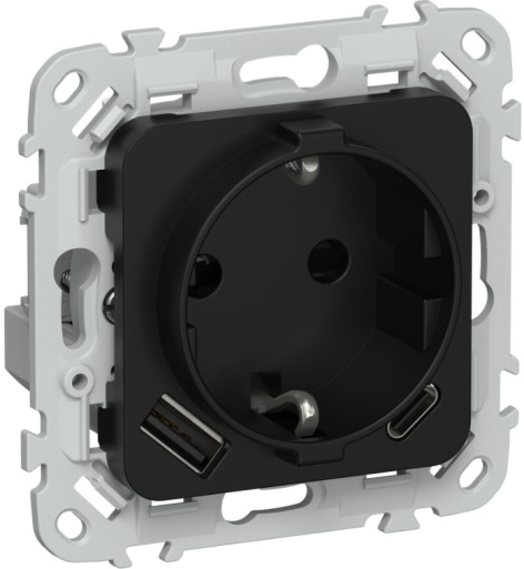 Изображение товара Розетка с заземлением IEK FI-R14-16-1-U22-020-K02