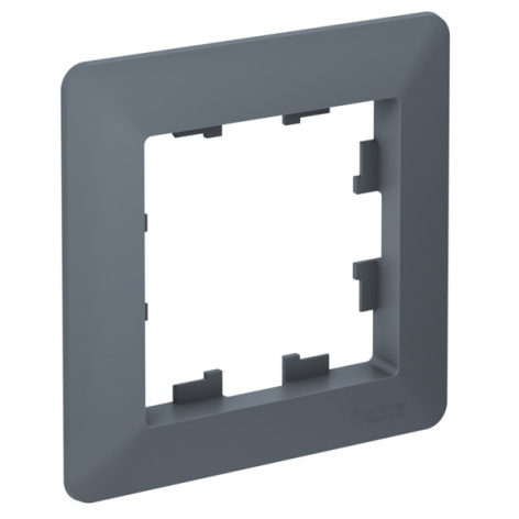 Изображение товара Рамка одинарная Systeme Electric AtlasDesign Air серый для электрического выключателя