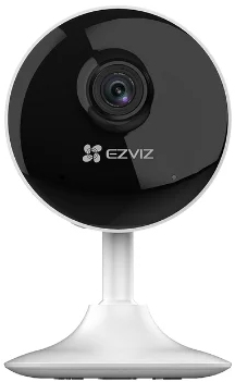 

Видеокамера EZVIZ C1C-B CS-C1C-F0-1E2WF 1080P/1/3" ProScan CMOS/2.8 мм, 108 °, H.265/ИК 10м, 3D DNR/2.4 ГГц WiFi/MicroSD до 256GB/DC 5В/1А, C1C-B