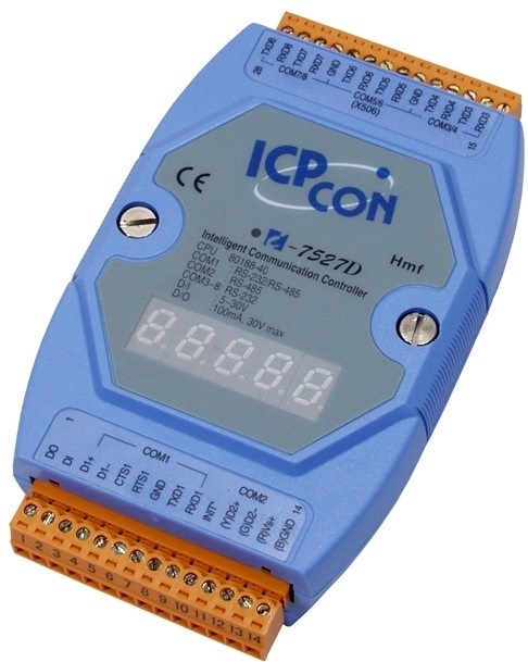 

Контроллер ICP DAS I-7527D CR I-7527 with seven segment display, I-7527D CR