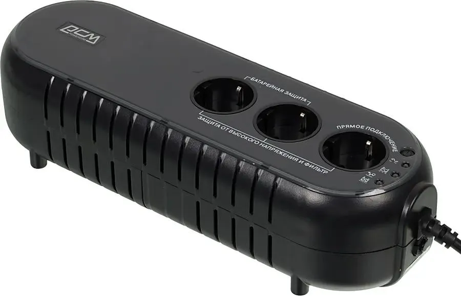 

Источник бесперебойного питания Powercom WOW-500U 37370 Offline, 500VA/250W, Schuko, USB, WOW-500U