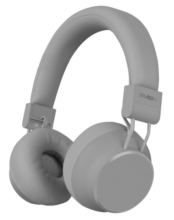 

Наушники беспроводные Sven AP-B710MV SV-022693 с микрофоном, серые (BT, ANC, APP, 3 mics 500mAh), AP-B710MV