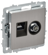 фото Розетка IEK BR-AK20-1-M-K23