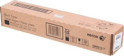 

Тонер-туба Xerox 006R01517 черный (26000 страниц) для WC 7525/7530/7535/7545/7556/7830/7835/7845/7855/7970, 006R01517