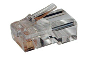 фото Коннектор RJ-45 (8P8C) cat.5e  Hyperline PLUG-8P8C-U-C5-100
