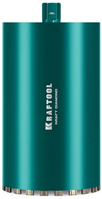 

Коронка алмазная Kraftool Diamond 29825-250 Kraftool по железобетону 250мм., Diamond