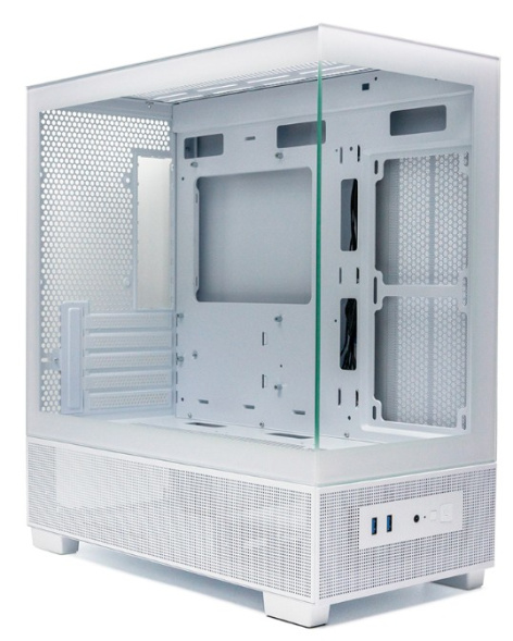 Изображение товара Корпус для ПК Xastra Q500M-0F-WH Mid Tower стильный белый без блока питания