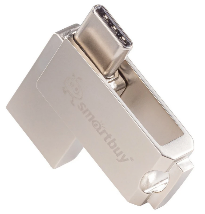 

Накопитель USB 2.0 32GB SmartBuy SB32GBMC25 MC25 Dual (Type-C / Type-A) металлический, SB32GBMC25