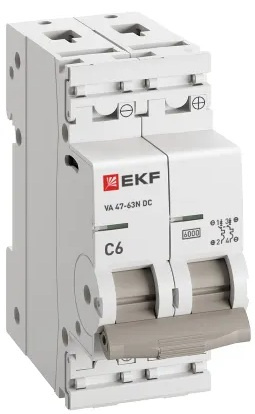 Изображение товара Автоматический выключатель EKF M63DC626C