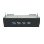 фото Планка Gembird FP5.25-USB3-4A