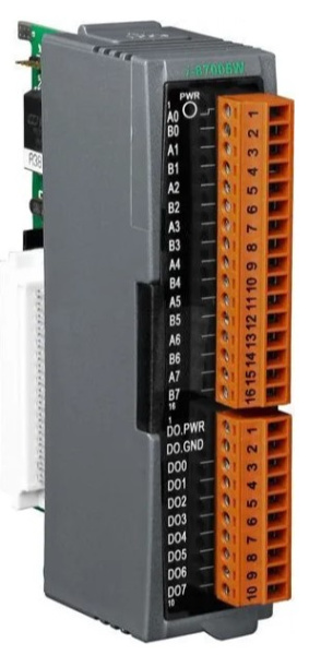 Изображение товара Модуль ICP DAS I-87005W-G CR для измерения температуры и управления дискретными выходами