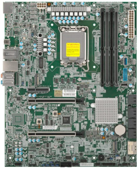 Изображение товара Материнская плата Supermicro MBD-X14SAE-B для серверов и рабочих станций