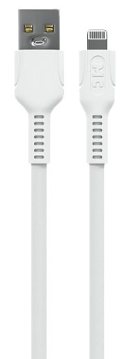 Изображение товара Кабель Lightning USB 1 метр More Choice K65i белый для зарядки и передачи данных